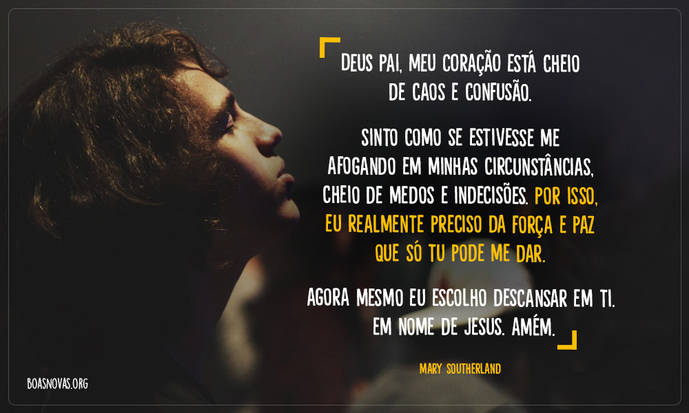 Inspiração para orações poderosas para paz
