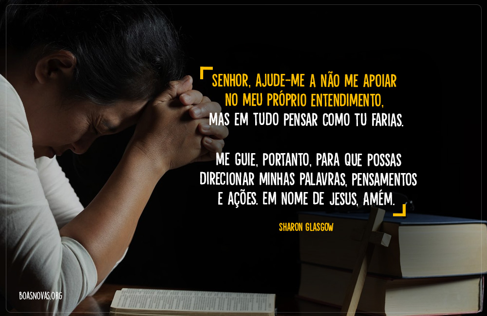 Inspiração para oração clamando pela direção de Deus