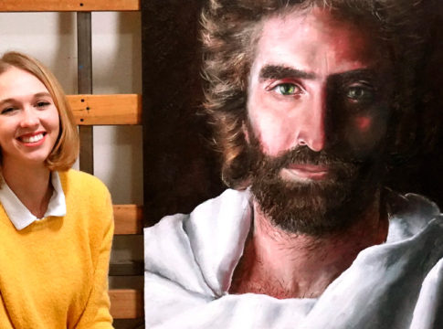 Akiane Kramarik e sua imagem de Jesus