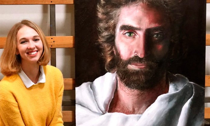 Akiane Kramarik e sua imagem de Jesus
