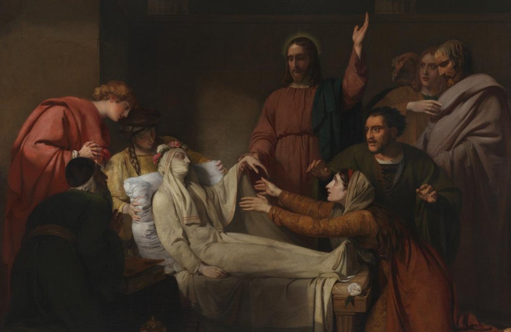 Jesus ressuscita filha de Jairo