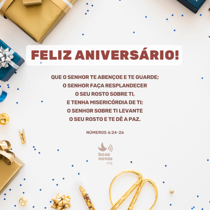 40 Versos Bíblicos para Aniversário - Boas Novas