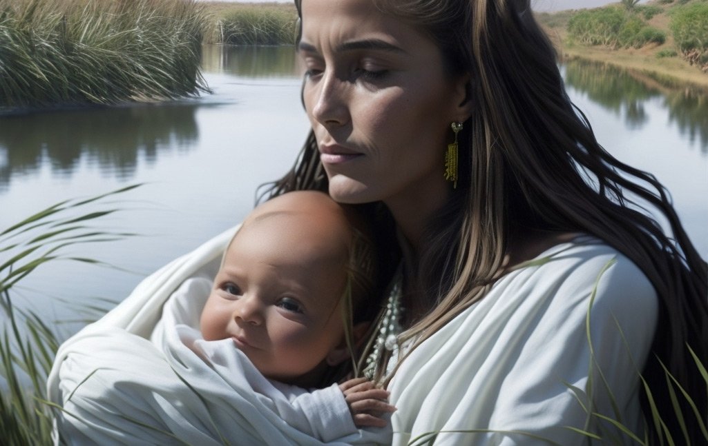 Moisés e sua mãe na Bíblia